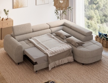 Colțar Vesteria right-hand extensibil, 279x215x72 cm – Royal 18 - Img 7
