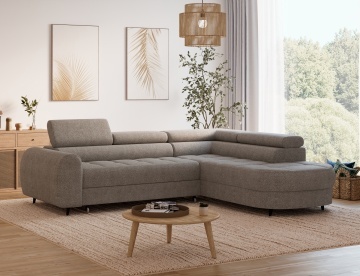 Colțar Vesteria right-hand extensibil, 279x215x72 cm – Royal 20 - Img 5