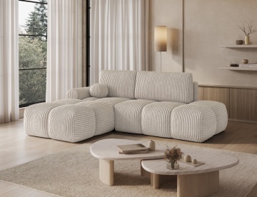 Colțar Vittario extensibil, 227x170x95 cm, orientare stânga – Modullo 01 - Img 6