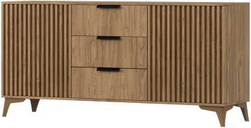Comodă Entsian 150 Chest of drawer Artisan Oak, 150x40x72 cm - Img 6