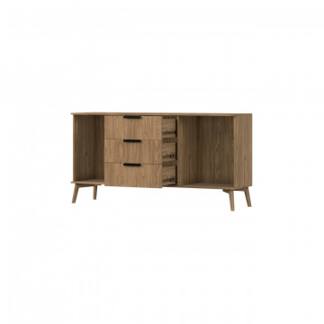 Comodă Entsian 150 Chest of drawer Artisan Oak, 150x40x72 cm - Img 2