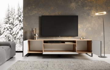 Comodă TV, 200x41x53 cm, Noemi, ADRK Furniture - Img 23