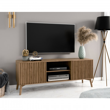 Comodă TV Entsian 150 Media cabinet Artisan Oak - Img 3