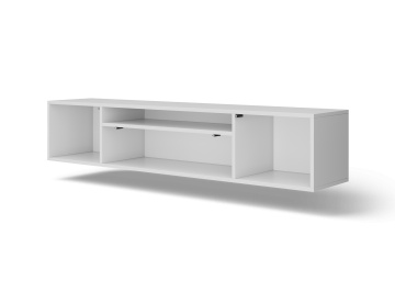 Comodă TV Femur Hanging – 200x41x40 cm – Alb – imagine de catalog suplimentară