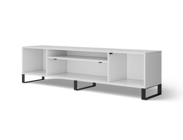Comodă TV Femur Standing – 200x41x53 cm – Alb – prezentare alternativă a produsului