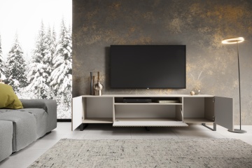 Comodă TV NOEMI Stand – 200x41x53 cm – Cașmir – prezentare alternativă a produsului