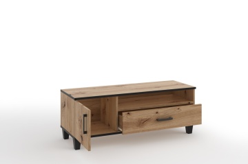 Comodă TV POLA 07 – 120x40x51.5 cm – Stejar Artisan - Img 3
