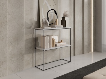 Culoare: Negru / Gri beton – imagine 307190