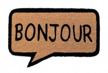 Covoras de intrare din fibre de Cocos, 60x40 cm, Bonjour Bizzotto