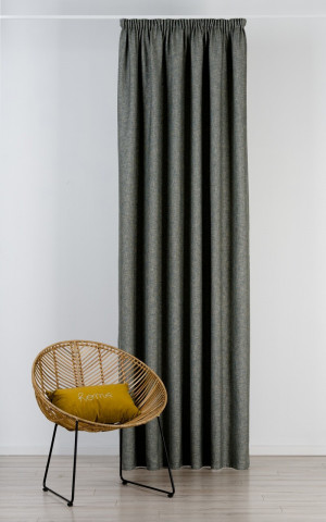 Draperie Mendola Interior, Roquefort, 140x260 cm, poliester, khaki - Img 1