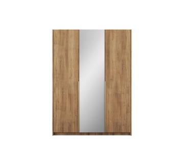 Dulap Alera III Hinged – cu oglindă – 148x58x204 cm – Stejar Artisan – Alera III Hinged Dulap – Varianta 1