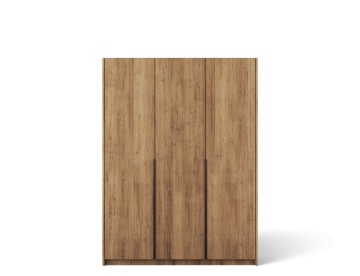 Dulap Bregma III cu uși batante – 2 uși – 148x58x204 cm – Stejar Artisan – Varianta 1