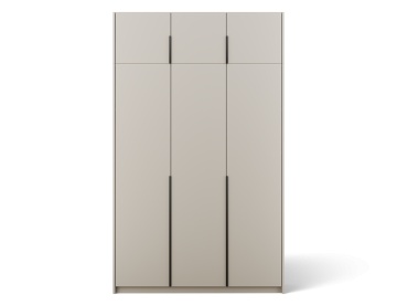 Dulap Bregma III Hinged with Top Extension – 148x58x250 cm – Cașmir – Bregma III Hinged Dulap with Top Extension – Varianta 1
