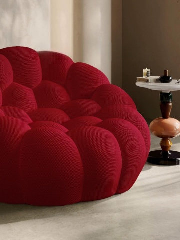 Fotoliu Bubble Ball (Fagure) din spumă cu memorie HD – design modern și confort premium - Img 14