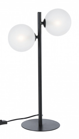Lampa balls, 2 becuri, soclu G9, max 3W, negru - Img 1