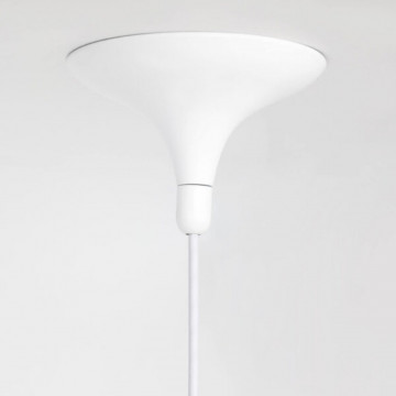 Lampa suspendata Hat 1, Soclu E27, Max 60W, alb, Kelektron - Img 2