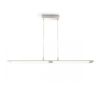 Lampa suspendata LED Shuttle 1, argintiu, Max 28W, lumina neutra, Kelektron – prezentare alternativă a produsului