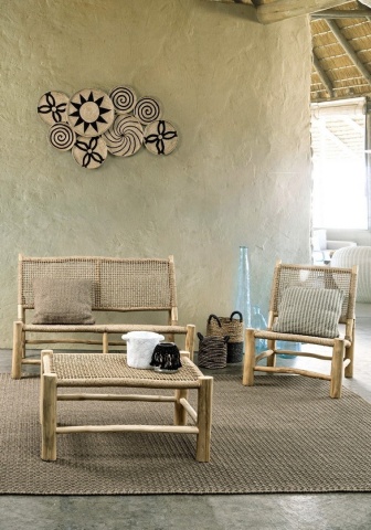 Masuta pentru gradina, lemn de teak, natur, 80x60x40 cm, Lampok Bizzotto - Img 8
