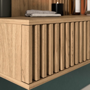 Mese de toaletă Entsian 85 Vanity Artisan Oak - Img 12