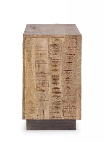 Noptiera maro din lemn de Mango, 45 cm, Tudor Bizzotto - Img 5