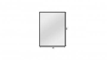 Oglinda 60x60x2 cm, Tressedi, Eltap - Img 5
