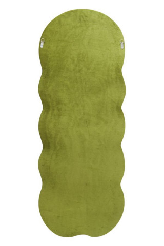 Oglinda decorativa verde din MDF si textil, 160 x 60 x 4 cm, Miki Mauro Ferreti - Img 3
