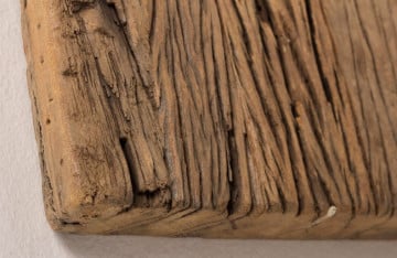 Oglinda dreptunghiulara maro din lemn reciclat, 120x25 cm, Rafter Bizzotto - Img 4
