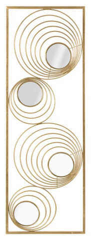 Panou decorativ auriudin metal, 32x2x90 cm, Rays Mauro Ferretti - Img 1