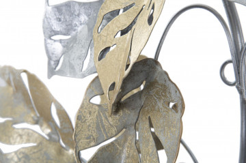 Panou decorativ multicolor din metal, 50x7,5x90,5 cm, Leaf Mauro Ferretti - Img 4