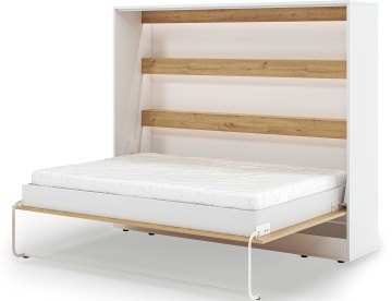 Pat rabatabil Devesto Horizontal Wall 140 Artisan Eiche LED, 200x140 cm – Artisan Eiche - Img 8