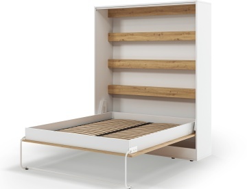 Pat rabatabil Devesto Vertical Wall 160 Artisan Eiche, 160x200 cm – Artisan Eiche - Img 12