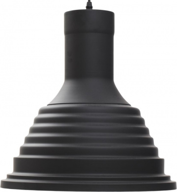 Pendul negru din metal, ø 35 x h38 cm, Funnel Mauro Ferreti - Img 2