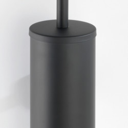 Perie pentru toaleta cu suport de prindere Bosio, Wenko Power-Loc®, 40.5 x 13 x 9 cm, inox, negru - Img 4