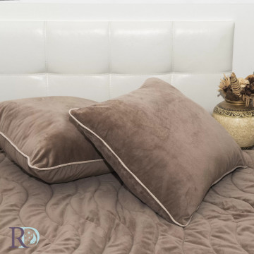 Perna decorativa, 50x50 cm, maro, Roxyma Dream Kapuchino