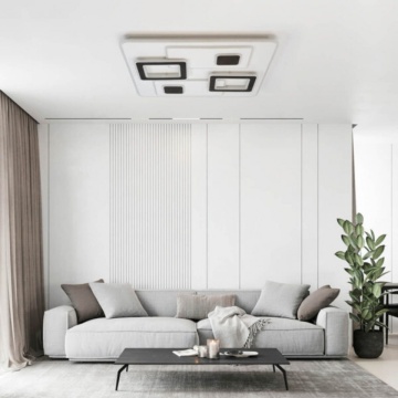 Corp de plafon LED Retro 170W Kelektron maro-alb, lumină 3500K-6500K și flux 16570 lm