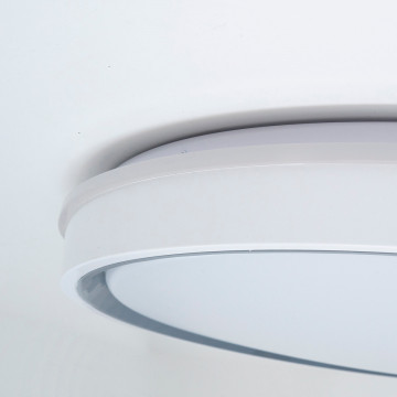 Plafoniera LED Jano v1, alb, dimabila, cu telecomanda, lumina calda / rece / neutra, Kelektron - Img 6