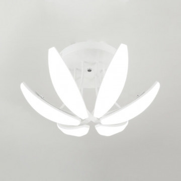 Plafoniera LED Petals Of Light 6A, crom, Max 48W, lumina calda / neutra / rece, Kelektron - Img 1