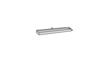 Raft suspendat ANDREA, ADRK Furniture – cadru de catalog cu produsul