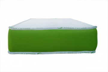 Saltea Green Future NATURE KIDS, 70x140 cm, husa cu fibre de bambus si structura cu spuma latex - Img 4