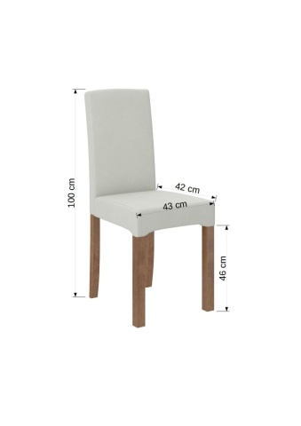Scaun tapitat, K61, ADRK Furniture – fotografie alternativă de produs