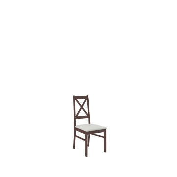 Set masă RODOS 38 – 4 scaune – 80x98 cm – Nuc închis - Img 3