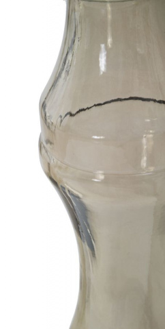 Suport de lumanare maro din sticla reciclata, ø 22 x h75 cm, Brown A Mauro Ferreti - Img 4