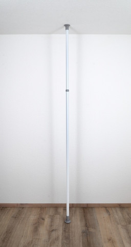 Tija extensibila, Wenko, Herkules, 165-300 cm, inox/plastic/polipropilena - Img 15