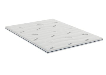 Topper 90x200, SomnoMed Antiacaria, pentru alergici, H 7cm, husa detasabila si lavabila - Img 1