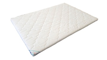 Topper HypoallergenicMed Somnart cu husa microfibra detasabila spalare la 95°C - 140x190xH5 - Img 1