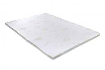 Topper saltea Aloe Vera Therapy Memory Arctic Gel 7 zone de confort, 140x200 cm - Img 3