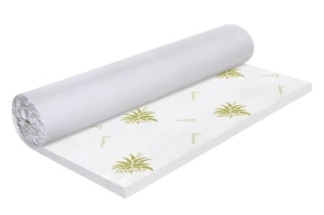 Topper saltea Green Future Aloe Vera Free Air Memory 160x200 cm - Img 1