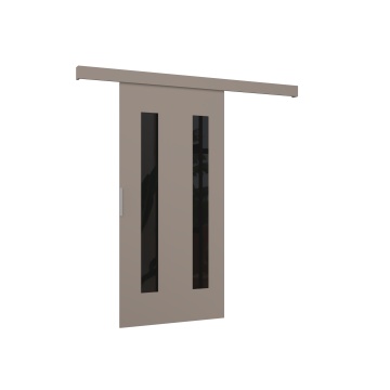 Ușă glisantă montată pe perete HERS – 86x205 cm – Cașmir