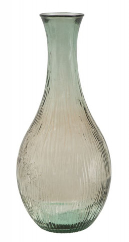 Vaza decorativa transparenta din sticla reciclata, ø 34 cm, Slim Mauro Ferreti - Img 1