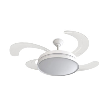 Ventilator de tavan LED Horus, 4 pale, 34W, Alb, Kelektron